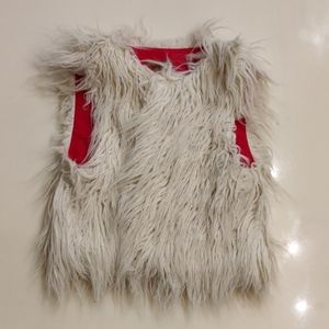 I love gorgeous- Beige sherpa vest